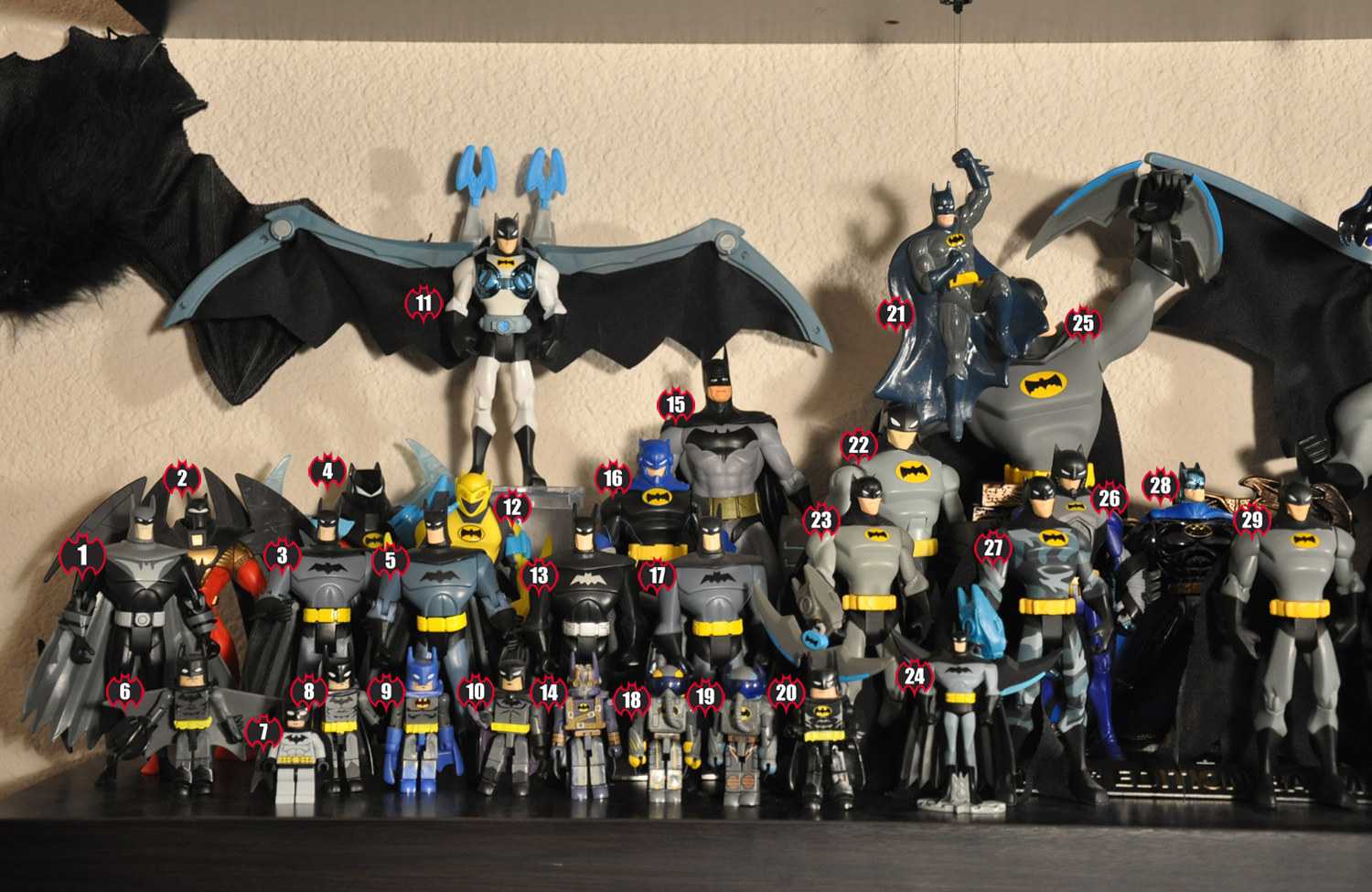 batman kenner collection